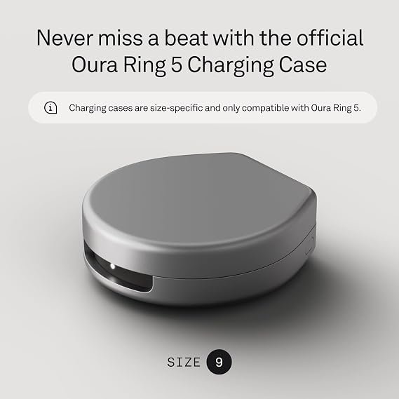 Oura Ring 5 - Portable Charger - Size 9